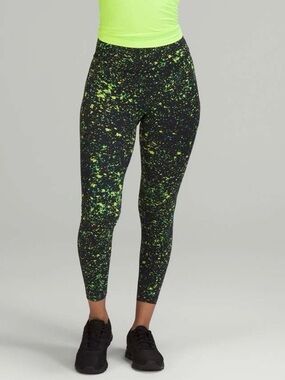 Lululemon Base Pace Hi Rise Tights Legging in Sparks Fly Multi 4